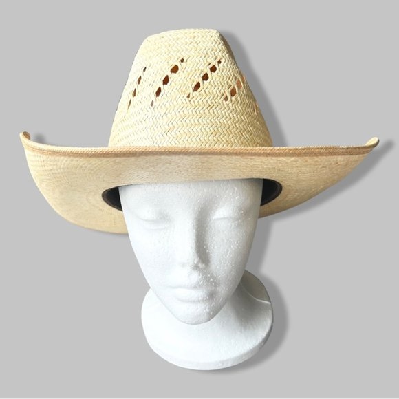 SMITHBILT Straw Woven Cowboy Hat Made in Canada - Picture 2 of 13